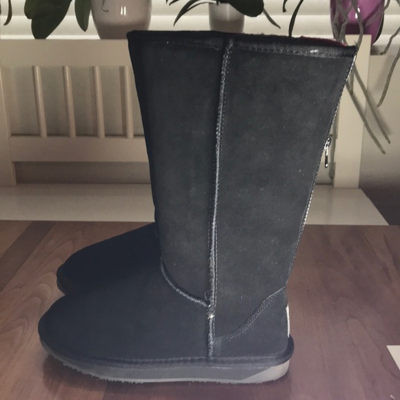BOOROO BLACK WINTER BOOTS - Picture 2 of 5